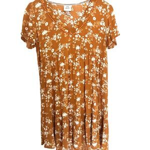 Knox Rose Dress Peasant Babydoll XS Tiered Boho Cottage Farmhouse